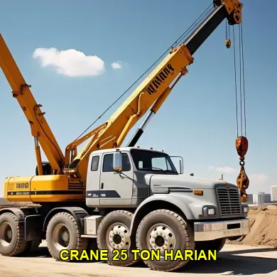 crane 25 ton harian